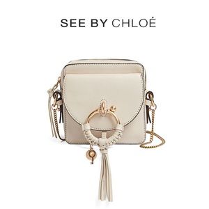 See By Chloe Cement Beige Joan Mini Camera bag